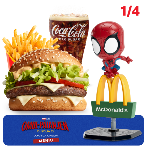 Meniu Big Tasty OMUL-PĂIANJEN: O nouă zi